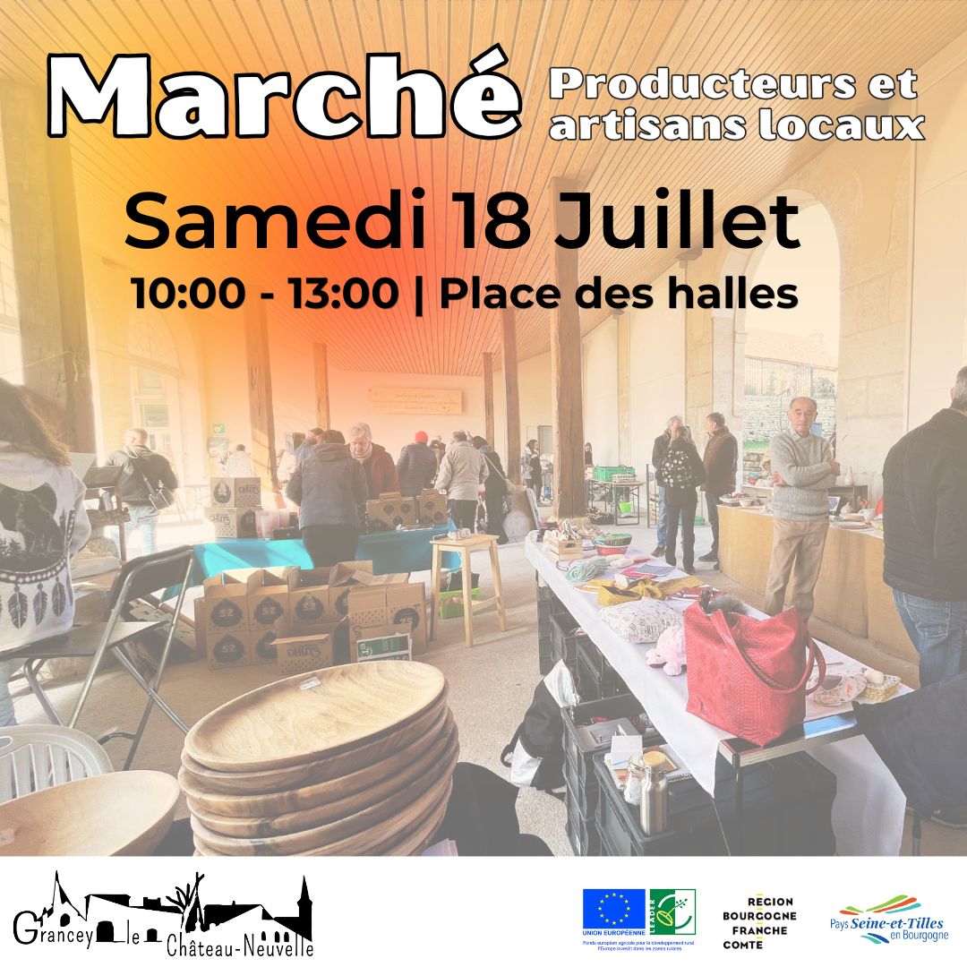 Marché du 18 juillet 2026
