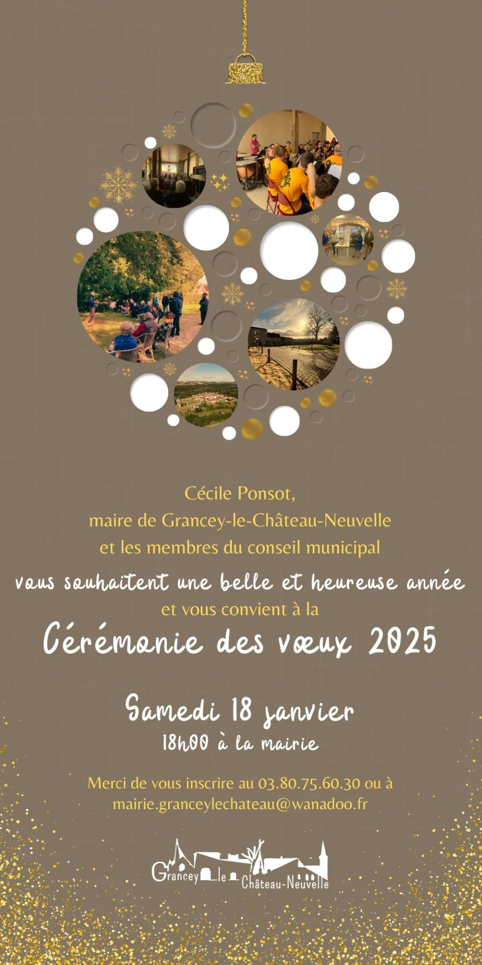 Cérémonie des voeux 2025