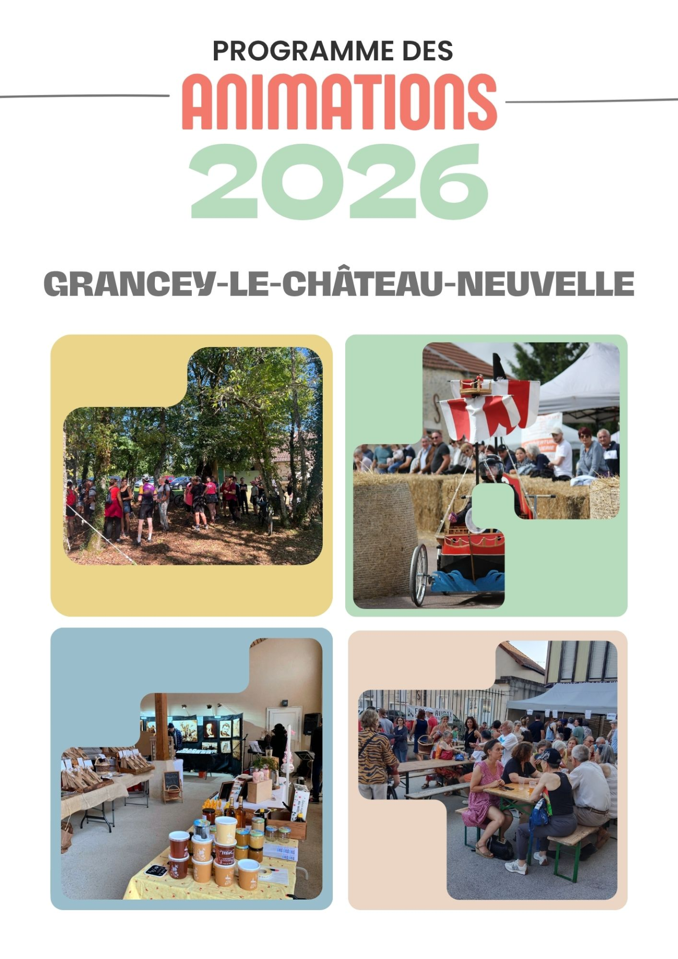 Programme animations 2026