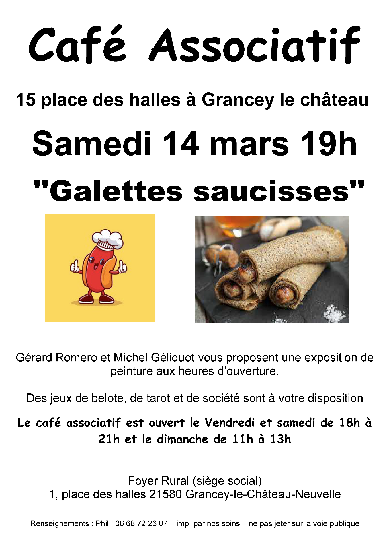 Galettes saucisses
