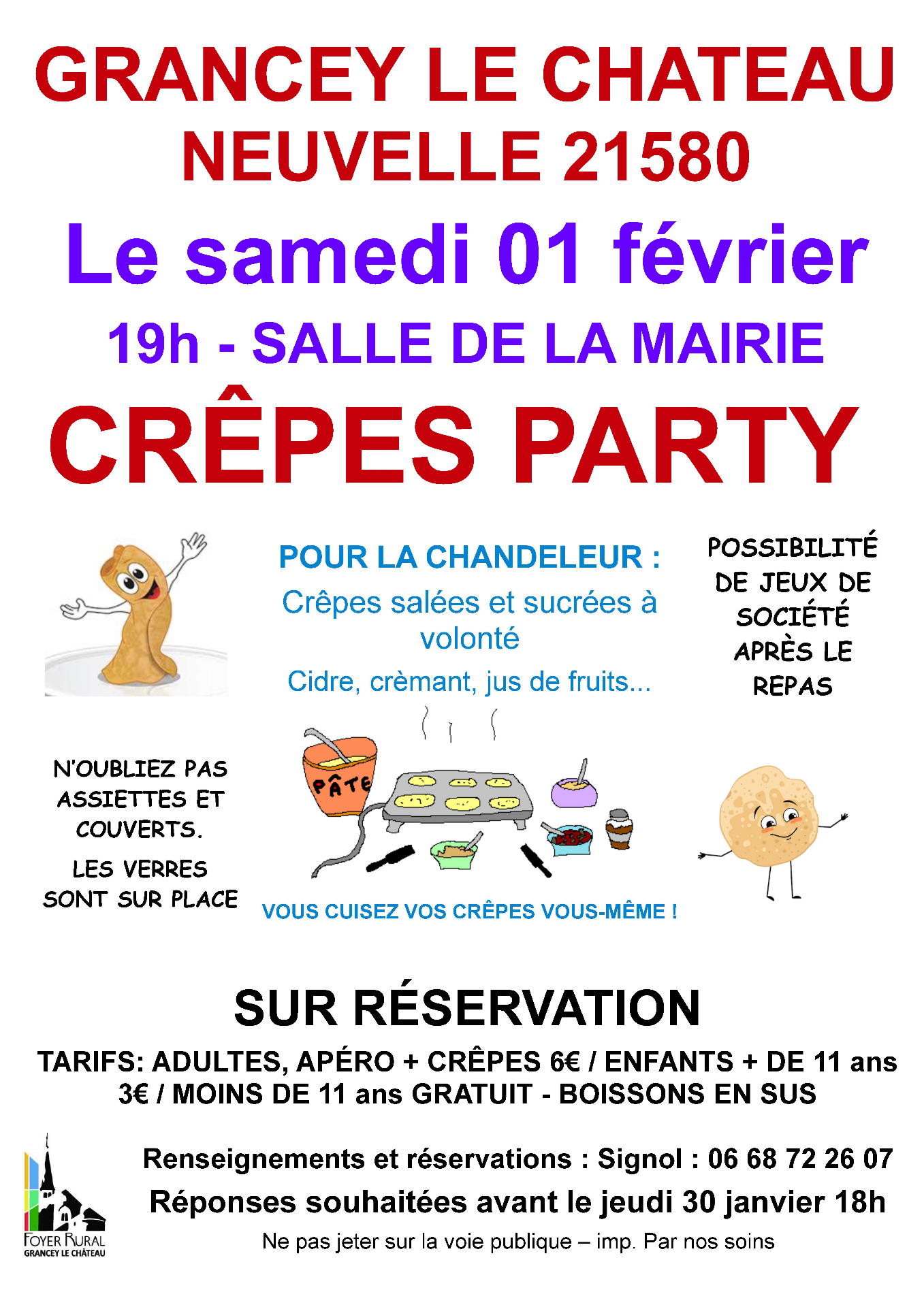 Crepes party