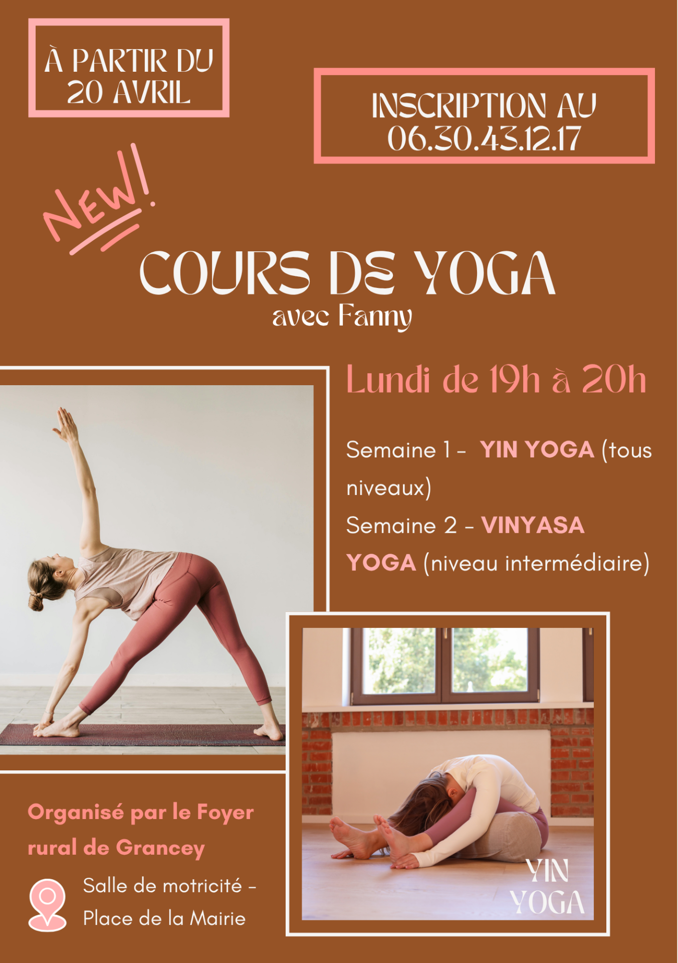 Cours de Yoga