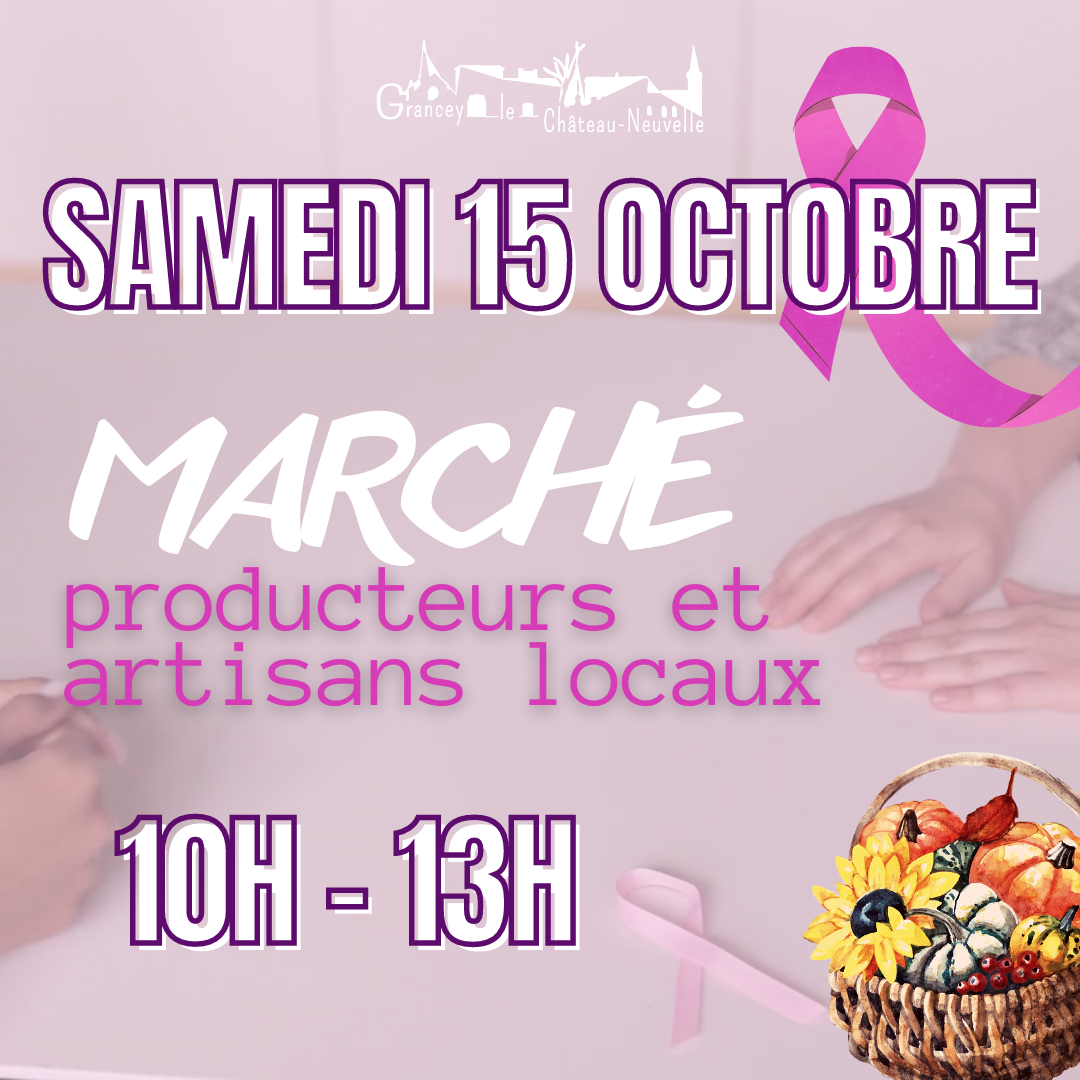 Marché 15 octobre