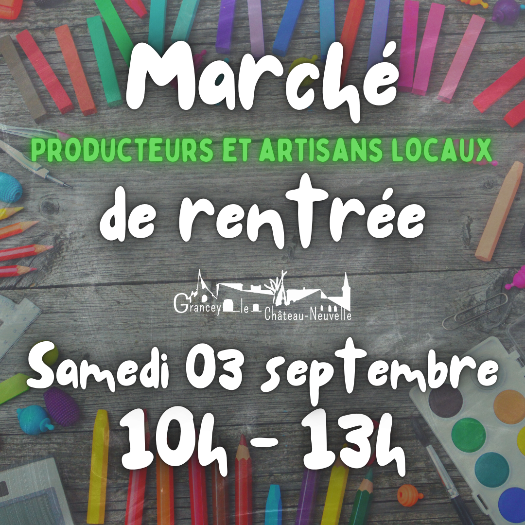 Marché de rentrée